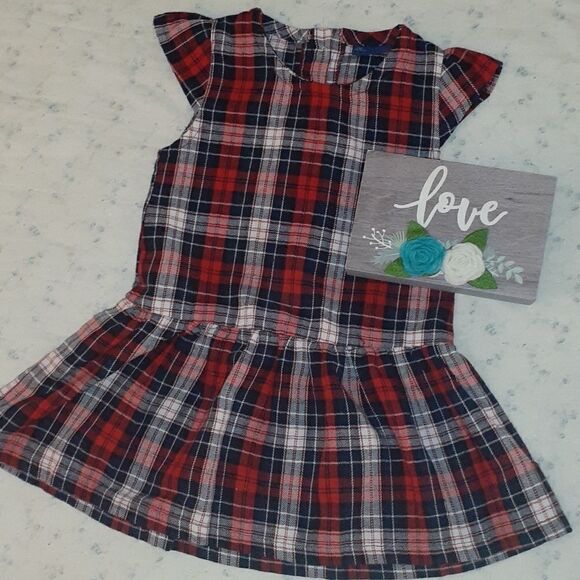 Plaid dress 18 months🌈5 for $25 - Picture 1 of 6